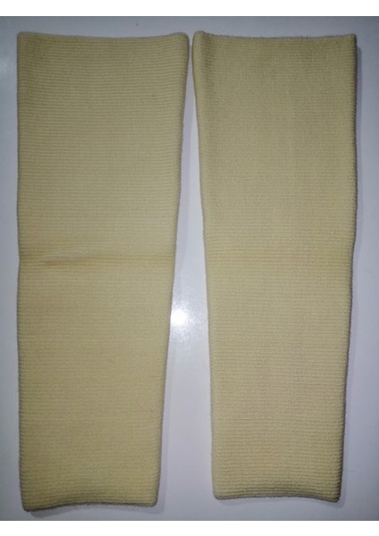 Uzun Yün Dizlik Krem Rengi 2 Adet (1 Çift) modelleri