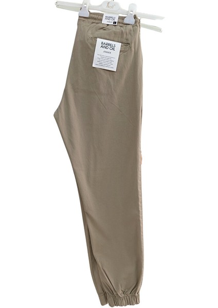 Erkek Beli Paçası Lastikli Cepli Rahat Kalıp Over Jogger Likralı Esnek Keten Gabardin Pantolon indirimleri