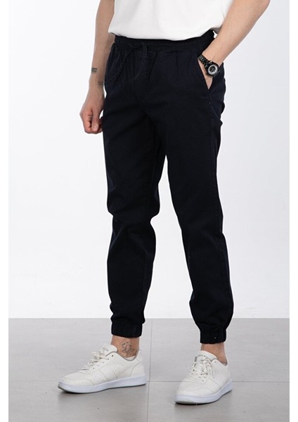 Erkek Beli Paçası Lastikli Cepli Rahat Kalıp Over Jogger Likralı Esnek Keten Gabardin Pantolon fırsatları