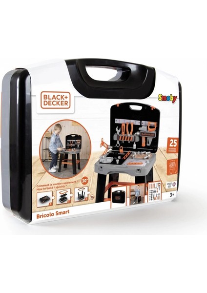 Bfs Smoby Black & Decker Oby B+D Bricolo Akıllı Çalışma Tezgahı indirimleri