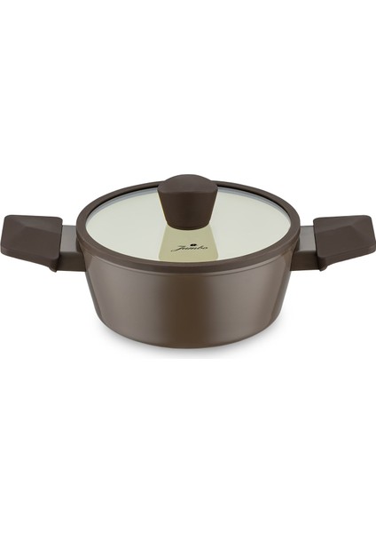 Swiss Crystal Brown 7 Parça Indüksiyon Tabanlı Tencere Seti fiyatları