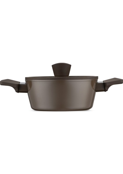 Swiss Crystal Brown 7 Parça Indüksiyon Tabanlı Tencere Seti modelleri