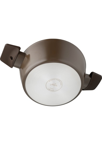 Swiss Crystal Brown 7 Parça Indüksiyon Tabanlı Tencere Seti