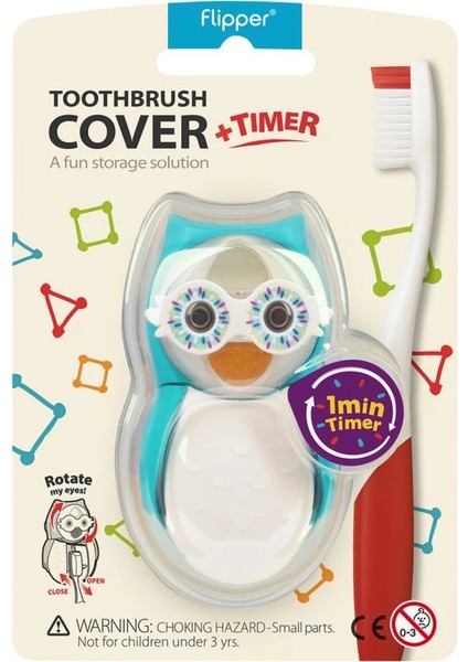 Bfs Flipper Hijyenik Saklama Kabı + Kum Saati