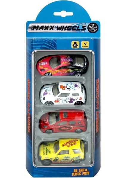 Bfs Street Machine 4'lü Mini Araçlar indirimleri