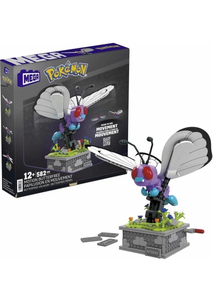 Bfs HKT22 Mega™ Pokémon™ Motion Butterfree 582 Parça +12 Yaş modelleri