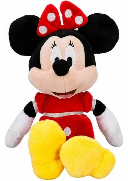 Bfs 3415 Minnie Kırmızı Elbiseli Peluş 30 cm - Sunman modelleri