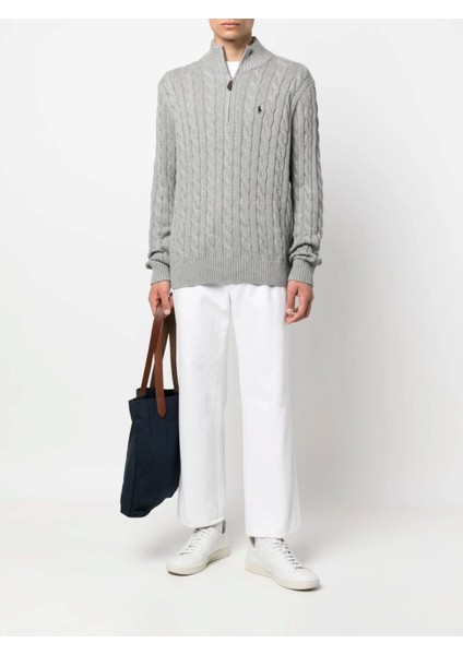 Yarım Fermuar Triko Kazak fiyatları