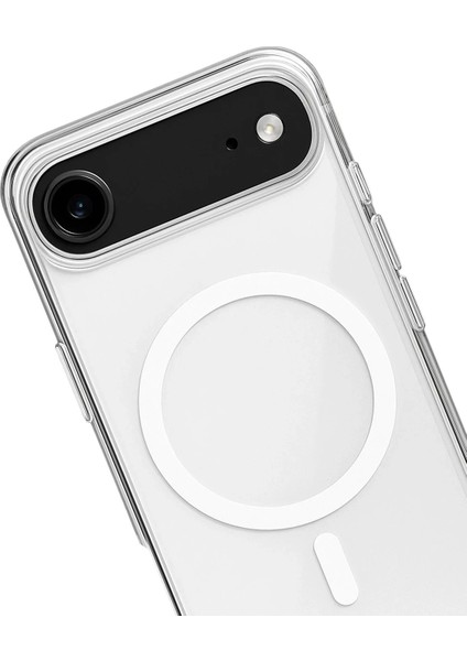 Bfs iPhone 17 Air Kılıf Magneticsafe Şeffaf Silikon - Şeffaf fiyatları