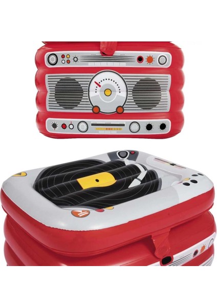 Bfs Bestway Retromusic Portatif Şişme Buzdolabı 31 Litre fırsatları