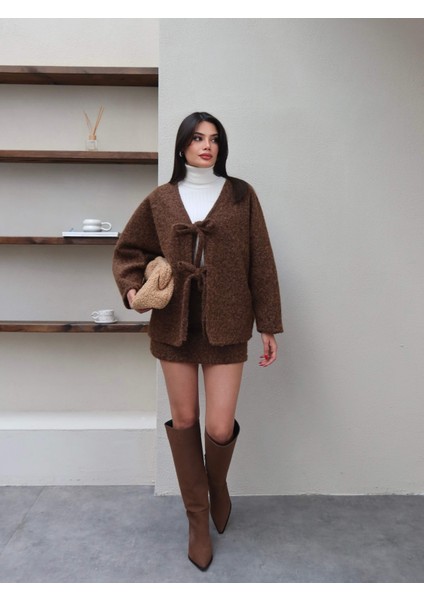 Çift Bağcıklı Kırçıllı Ceket fırsatları