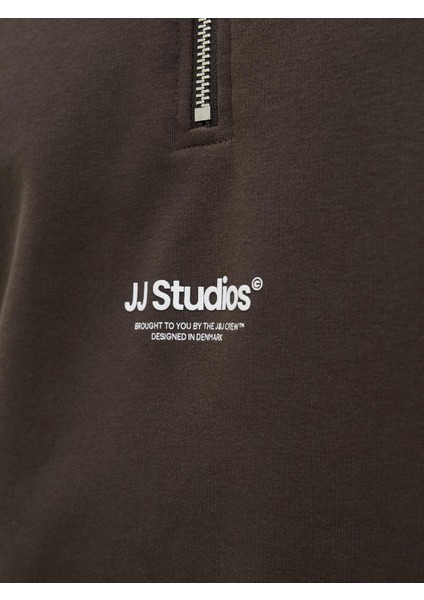 Jjesoho Hn Noos Sweat | Fermuarlı Yarım Yaka Erkek Sweatshirt indirimleri