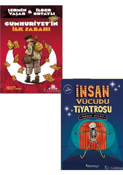 Cumhuriyet’in Ilk Sabahı - Insan Vücudu Tiyatrosu (Ciltli)-Maris Wicks - Şermin Yaşar 2 Kitap Set