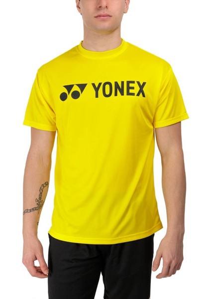 LB0024 Erkek Sarı Spor Tişört