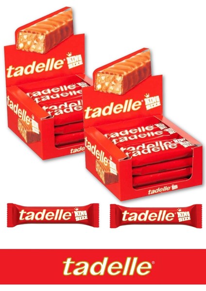 King Size Fındık Dolgulu Sütlü Çikolata 52 G x 32 ADET (1664 G)