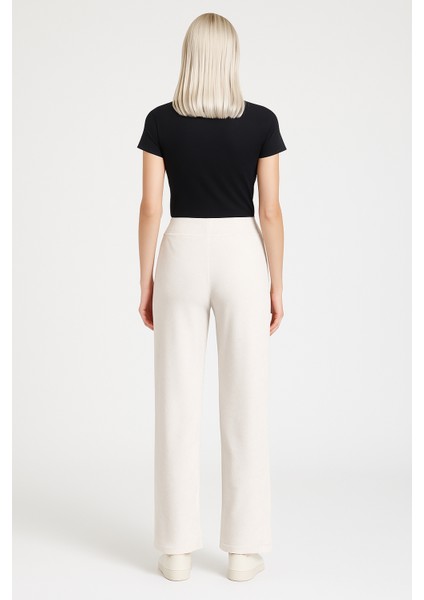 Kadın Kadife (Velour) Straight Fit Pantolon modelleri