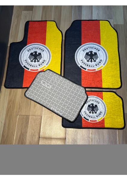 Almanya Desenli Araba Paspası – 4’lü Set modelleri