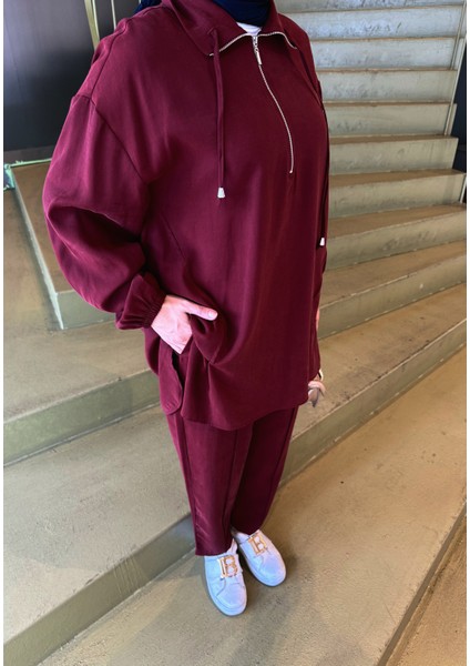 Fermuarlı Modal Takım indirimleri