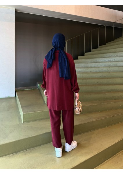 Fermuarlı Modal Takım