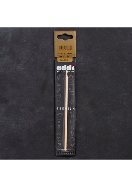 Addi Bambus 3,75MM 15CM Bambu Yün Tığ - 545-7