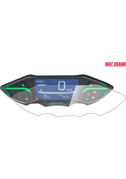 Honda Pcx 2021-2024 Dijital Gösterge Uyumlu Mat Ekran Koruyucu modelleri