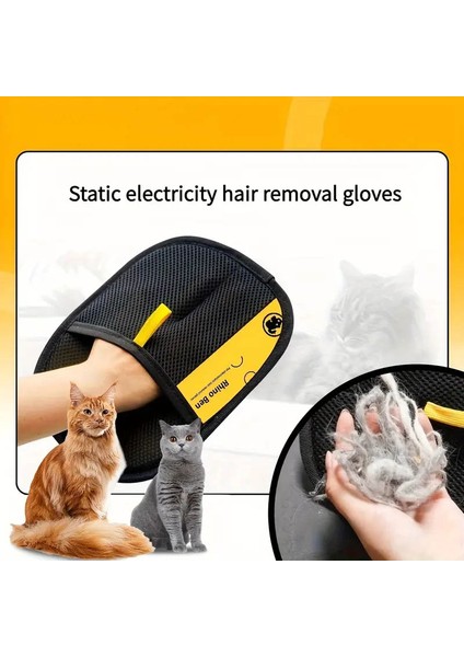 Kedi ve Köpek Için Statik Polypropylene Tüy Toplama Eldiveni