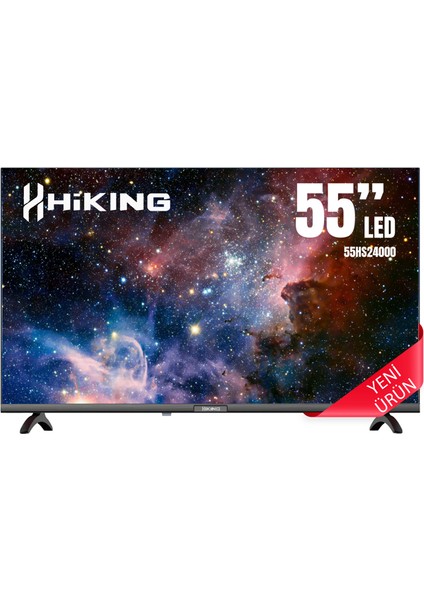 55HS24000 55" 140 Ekran Uydu Alıcılı 4K Ultra HD Smart WhaleOS TV