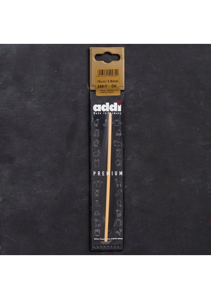 Addi Bambus 3,5mm 15CM Bambu Yün Tığ - 545-7