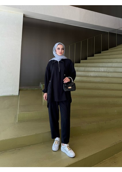 Fermuarlı Modal Takım