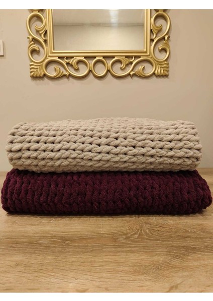 Puffy Tv Battaniyesi Sütlü Kahve 120*160 Cm. modelleri