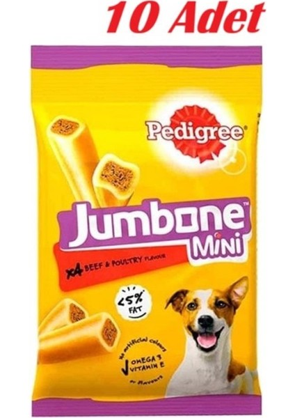 Jumbone Mini Beef Köpek Ödülü 160 gr * 10 Adet