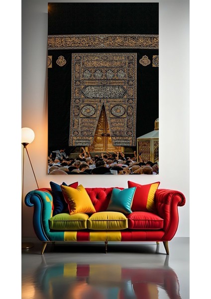 Kabe Duvarı V3 Ev Duvar Salon Güzellik Salonu Ofis Dükkan Dekarasyon Kanvas Tablo