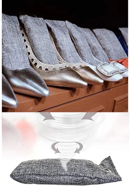 2 Li Koku Emici Karbon Ayakkabı Koku Giderici Ev Araba Çekmece Çanta Buzdolabı Mutfak Duman Emici fırsatları