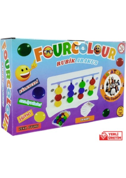 Four Colour - Montessori Zeka Oyunu - Abacus modelleri
