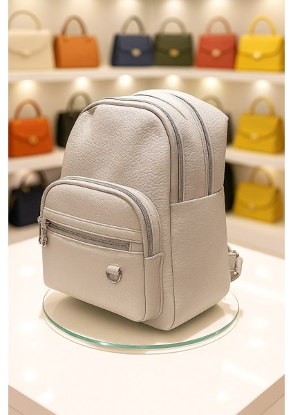 D Model Bayan Sırt Çantası-Yıkama Suni Deri fiyatları