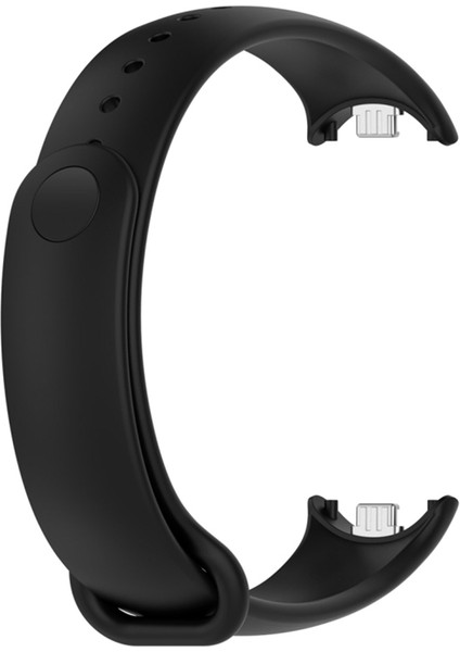 Xiaomi Mi Band 8 Mi Band 9 Mi Band 10 Uyumlu 3lü Paket Silikon Kordon Bileklik Metal Pimli