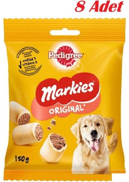 Markies Köpek Ödül Bisküvisi 150 Gr*8 Adet