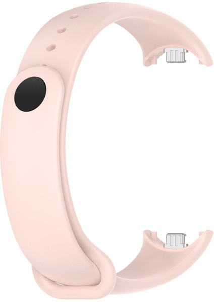 Xiaomi Mi Band 8 Mi Band 9 Mi Band 10 Uyumlu 3lü Paket Silikon Kordon Bileklik Metal Pimli