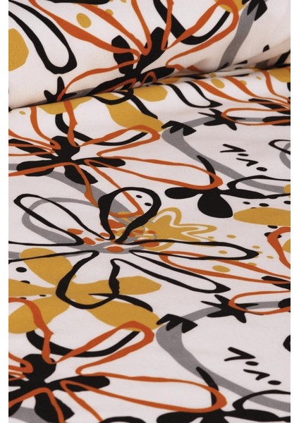 Erika Çift Kişilik Lastikli Çarşaflı Nevresim Takımı Kahve modelleri