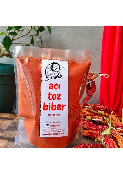 Kırmızı Acı Biber Tozu ( Acı Paprika ) 500 gr fiyatları