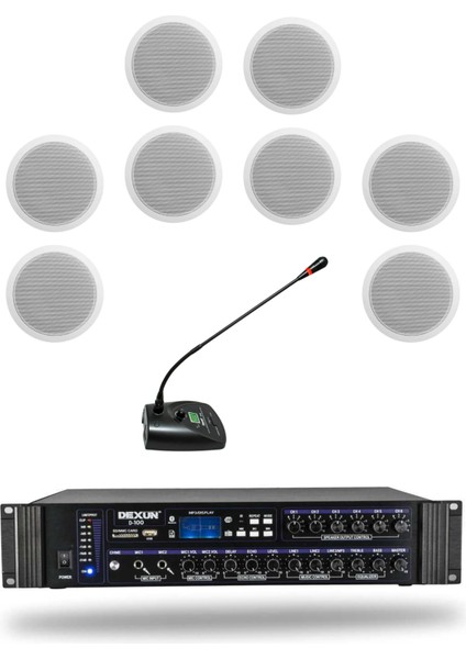 Kürsü Alçıpan Hoparlör Mağaza Dükkan Kafe Seslendirme ve Okul Anons Sistemi fiyatları