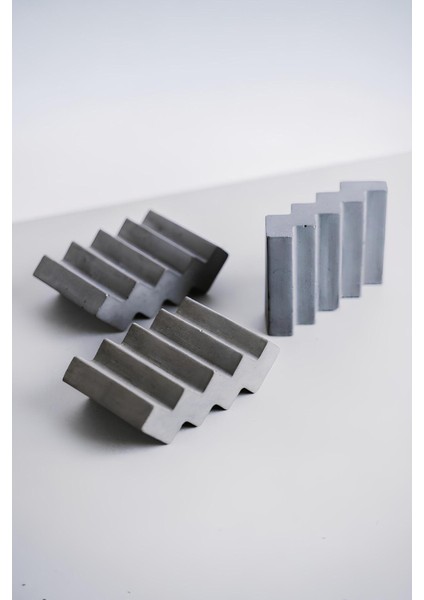 Dekoratif Beton Sabunluk | Dayanıklı, El Yapımı, Modern Tasarım Banyo Dekorasyon 1 Adet fiyatları