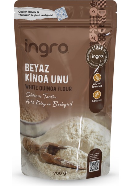 Ingro Glutensiz Kinoa Unu 700 G