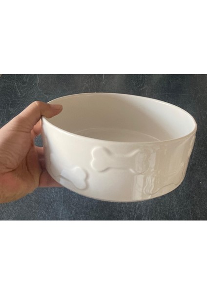 Kedi & Köpek Mama Su Kabı Büyük Boy 3.5 Litre 23 cm Genişlik x 9 cm Yükseklik- Yerli Üretim indirimleri