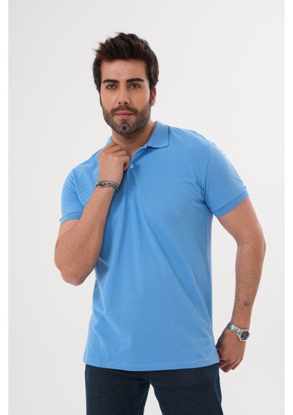 -Erkek Polo Yaka Tshırt Kısa Kollu Mevsimlik modelleri