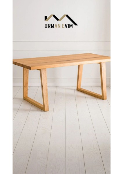 Naturel Ahşap Masif Yemek/mutfak/çalışma Masası 70X120 80X140 80X150 modelleri