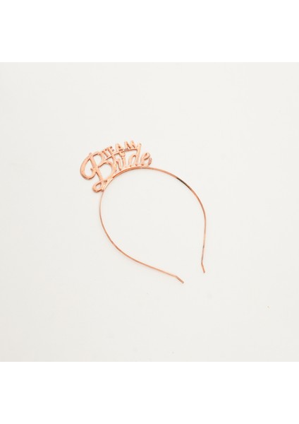 Bakır Bride Yazılı Taç| Bekarlığa Veda Tacı | Lüks Premium Bride Taç fiyatları