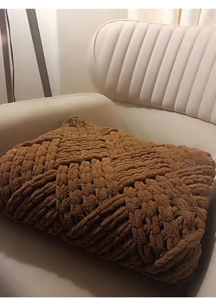 El Örgüsü %100 Organik Tv Battaniyesi/bebek Battaniyesi/tek Kişilik Battaniye/yatak Runnerı 100*155 fiyatları