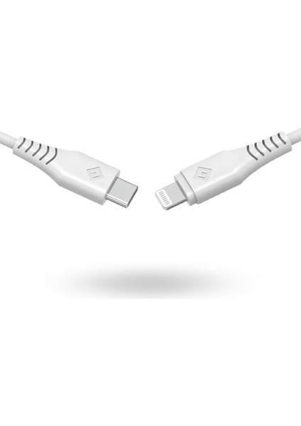 Büro Ev Ofis Cihazları Için Usbc-Lightning Kısa Kablo