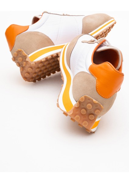 Erkek Kalın Taban Bağcıklı Günlük Ayakkabı Gerçek Süet Deri Cr 2711 Süet Bej fırsatları